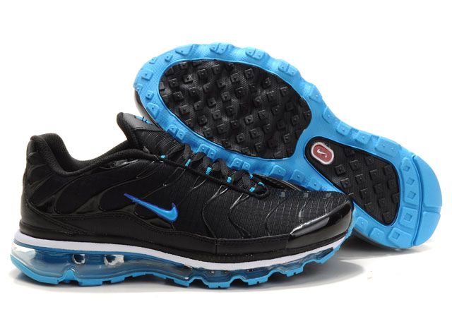 New Men'S Nike Air Max Tn Black/Dodgerblue